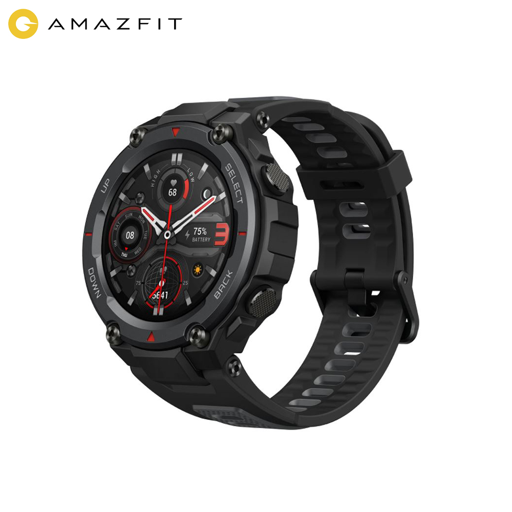 Amazfit T-Rex Pro Smart Watch นาฬิกาอัจฉริยะ จอ HD AMOLED 1.3 นิ้ว พร้อมโหมดออกกำลังกายกว่า 100 แบบ รับประกันศูนย์ไทย 1 ปี By Mac Modern
