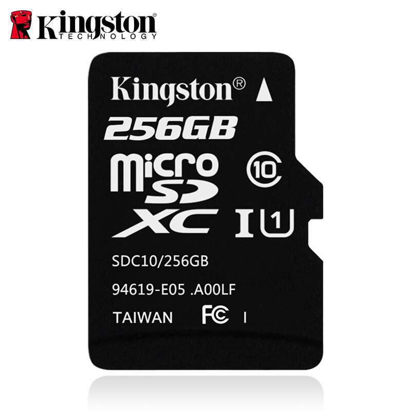 เมมโมรี่การ์ด Kingston Memory Card Microsd Card 16 Gb 32 Gb 64 Gb 128gb 256gb Class 10 U1 A1