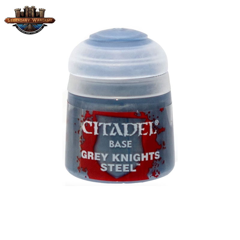 [พร้อมส่ง] BASE: GREY KNIGHTS STEEL (12ML) สีอะคริลิคสำหรับทาโมเดล ...