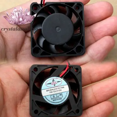 【Crystalawaking】12V 2 Pin 40mm Computer Cooler Cooling Fan PC Black F