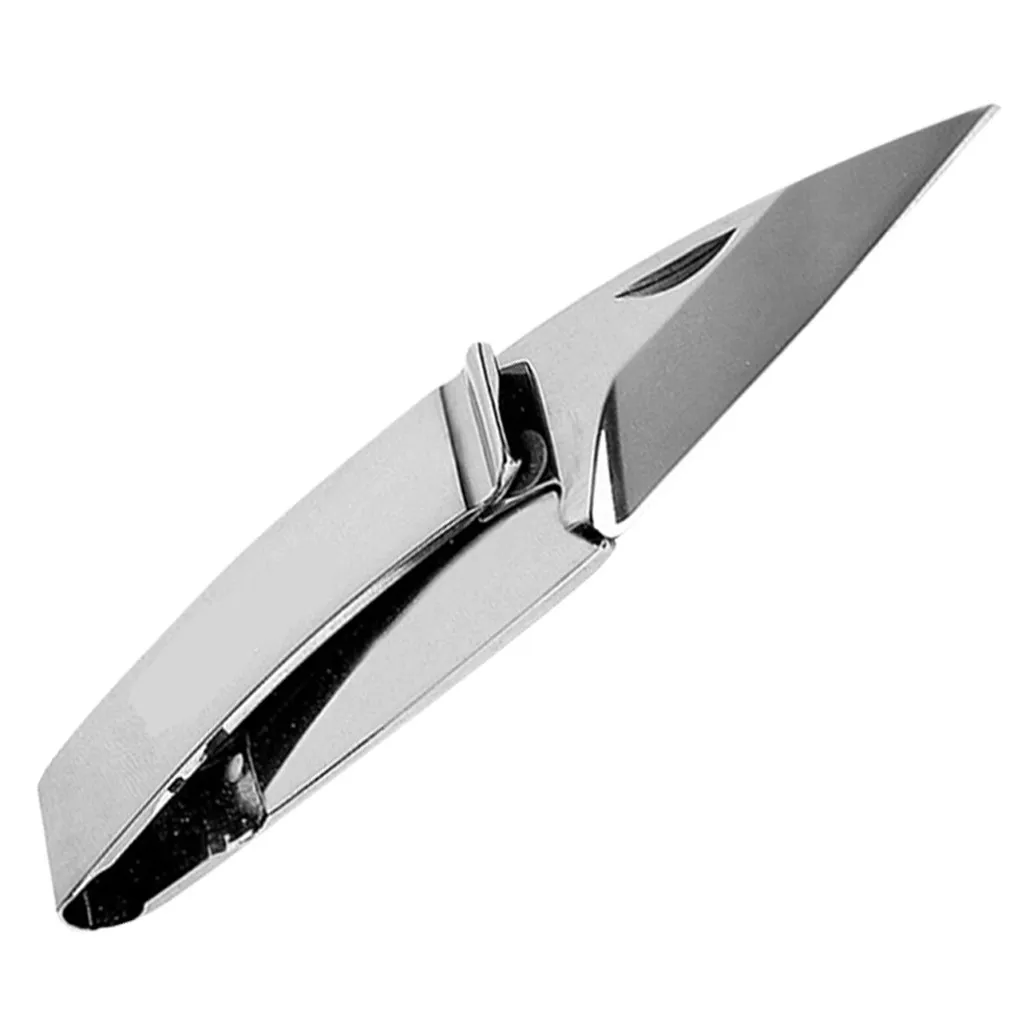มีดพับพกพา มีดเดินป่า 2-in-1 Foldable Knife