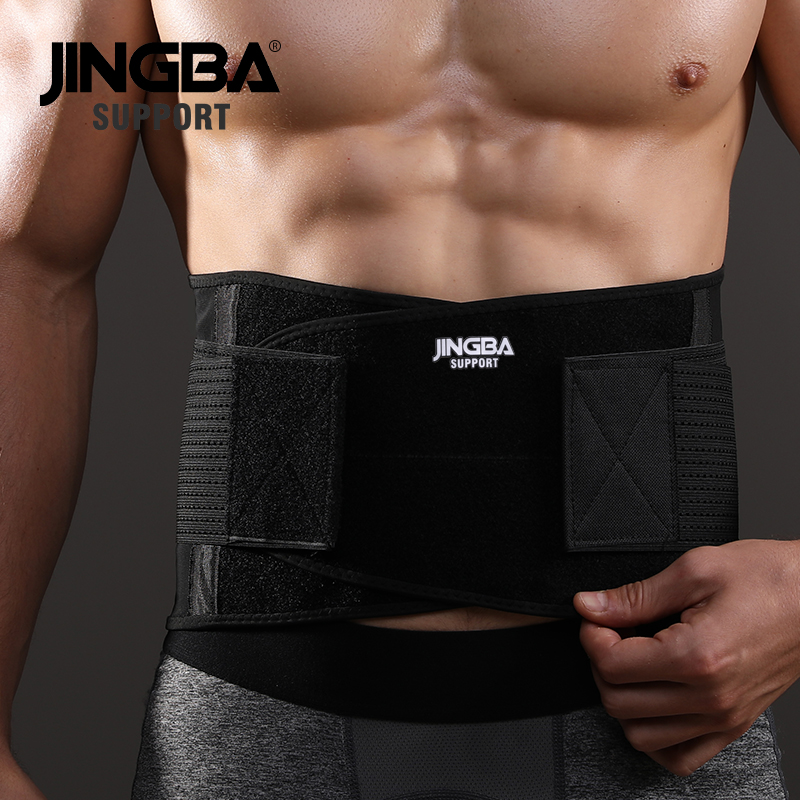 JINGBA SUPPORT Orthopedic Corset Back Support Belt Men Back Brace Belt  Fajas Lumbares Ortopedicas Protection Spine Support Belt