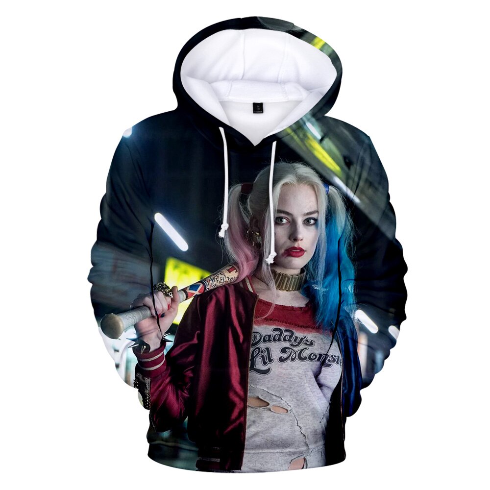 harley quinn and joker sweatshirt