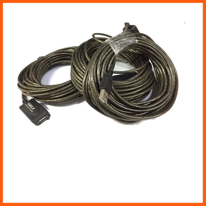 Best Quality Usb Active 2.0 Extension cable สายต่อยาว 30m อุปกรณ์คอมพิวเตอร์ Computer equipment สาย USBอุปกรณ์ไฟฟ้าElectrical equipment โคมไฟ The lamp อะไหล่คอมและเครื่องใช้ต่างๆ Computer parts and appliances