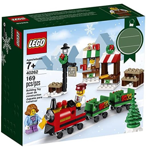 ควรมี Lego 40262 Christmas Train Ride ของใหม่ ของเล่นเด็ก เสริมจินตนาการ