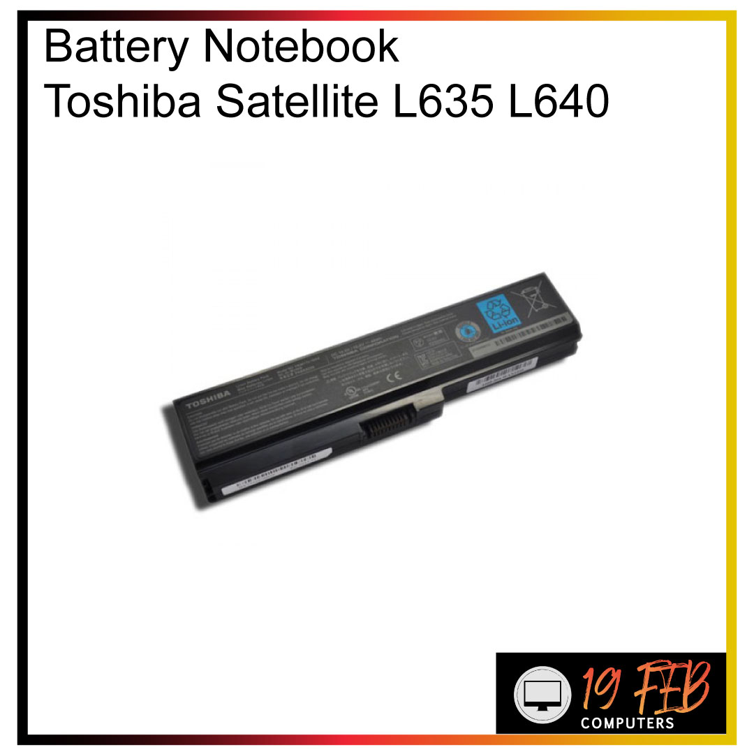 TOSHIBA battery รุ่น Toshiba Satellite L635 L640 L645 L735 L740 L745 L755 (PA3817U) 3817