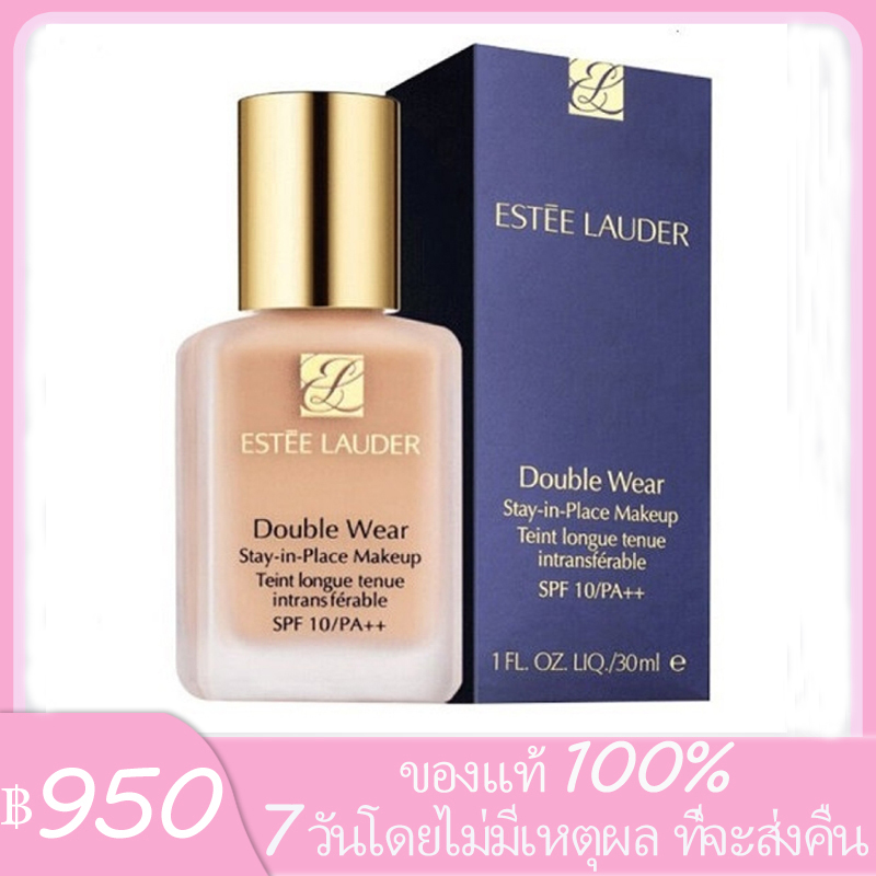 [ของแท้ 100%]เอสเตลอเดอร์ ESTEE LAUDER Double Wear Stay In Place Makeup SPF10/PA++ 30 ml รองพื้น รองพื้นใบหน้า รองพื้น เนื้อกึ่งแม็ท