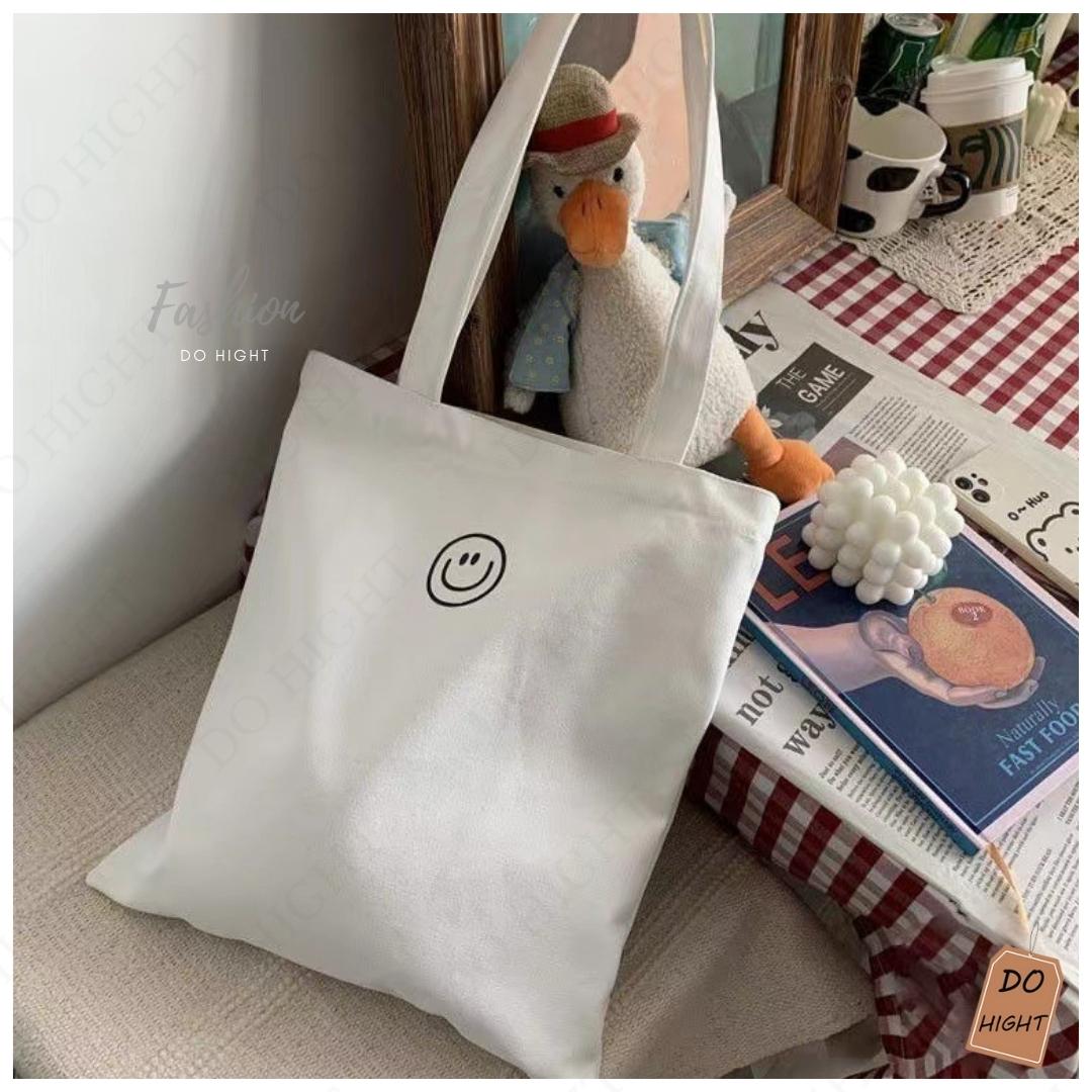 พร้อมส่ง⚡ มีเก็บเงินปลายทาง💸 กระเป๋าผ้า มี 2 สีให้เลือก กระเป๋าผ้าวินเท ...