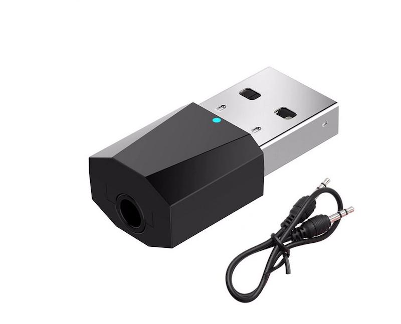 Audio Music Speaker Receiver Adapter Dongle Car USB Bluetooth Wireless Stereo