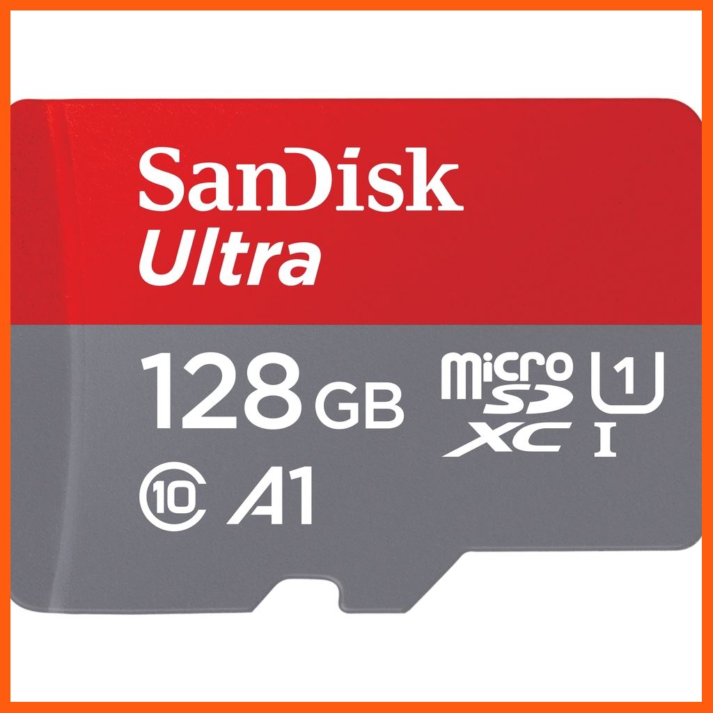 ✨✨#BEST SELLER🎉🎉 SanDisk Ultra MicroSDXC UHS-I 128GB ความเร็วสูงสุด 120 MB/s U1 A1 (SDSQUA4-128G-GN6MN) อุปกรณ์จัดเก็บข้อมูล (STORAGE & MEMORY CARD ) STORAGE MEMORY CARD อุปกรณ์จัดเก็บข้อมูล Memory Card เม็มโมรี่การ์ด Compact Flash