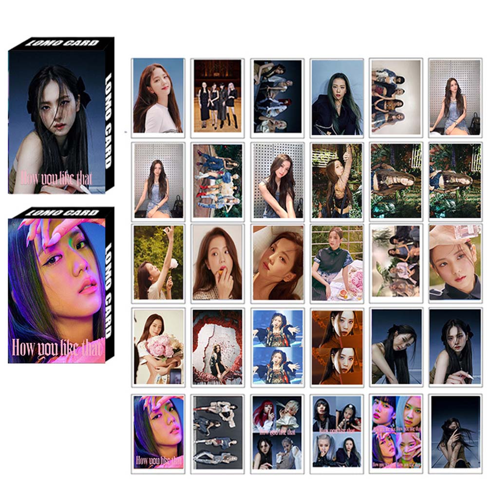 Fannyjoyc 30pcs Box Kpop Photo Cards Fans Collection Korean Girl Group Lisa New Album Jennie Kpop Kill This Love Blackpink How You Like That Lomo Card Lazada Ph