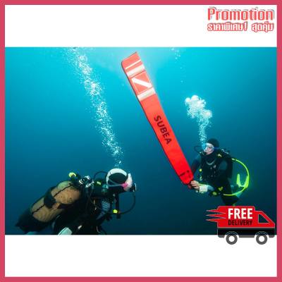 SCD diving surface marker buoy with valve - Orange