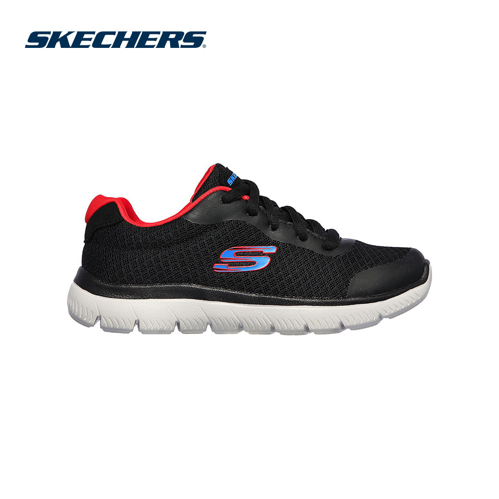 Skechers สเก็ตเชอร์ส รองเท้า เด็กผู้ชาย Summits Shoes - 403727L-BKRB
