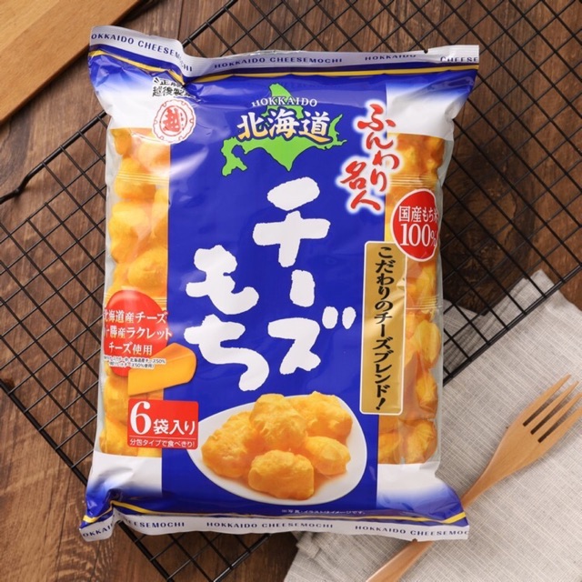 ส่งฟรี สินค้าขายดีHOKKAIDO CHEESEMOCHI 80g โมจิชีส ขนมญี่ปุ่น อร่อยมาก โมจิชีส ชีสบอลญี่ปุ่น Cheese Mochi [ราคาถูก Free Shipping]