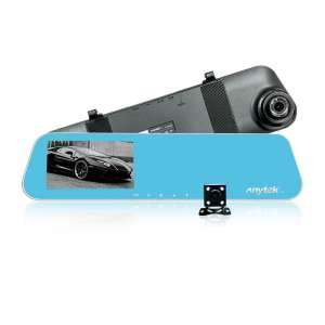 Anytek Thailand [ประกันศูนย์ไทย] กล้องติดรถยนต์ รุ่น T1C กล้องหน้า+กล้องหลัง FHD1080P
