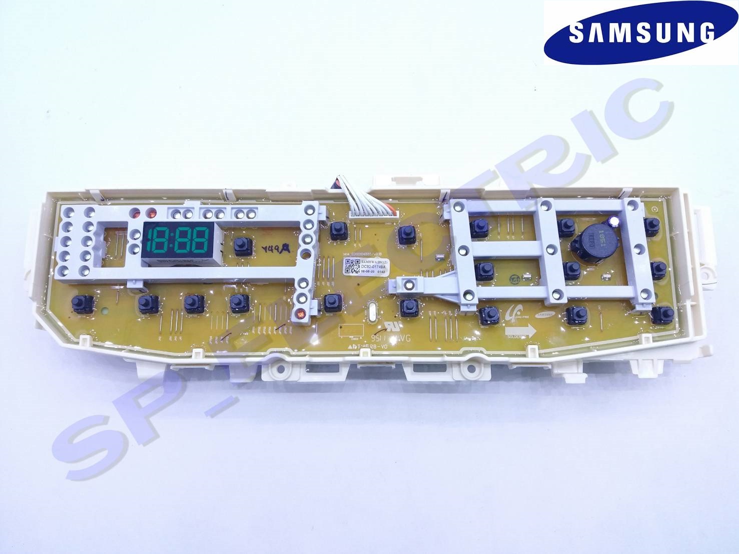 DC92-01747A แผง PCB เครื่องซักผ้า Samsung รุ่น WA16J6750SP/ST