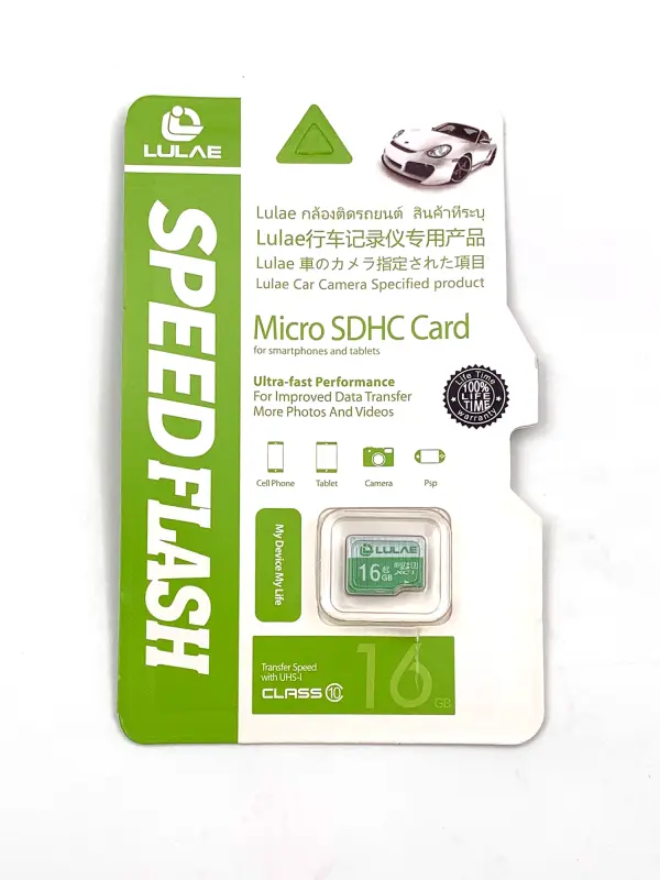ภาพสินค้าLULAE แท้100% Micro SDHC Card 16G 32G 64G Class 10 เมมโมรี่การ์ด ไมโครเอสดี การ์ด จากร้าน LULAE บน Lazada ภาพที่ 2