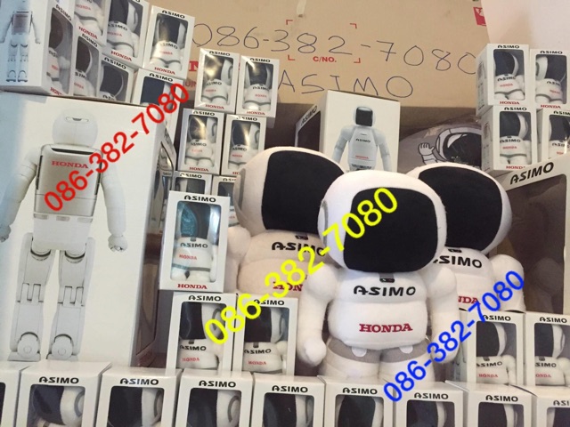 Asimo ขนาด 4 นิ้ว ของแท้ Honda Access พวงกุญแจ แขวนหน้ารถ