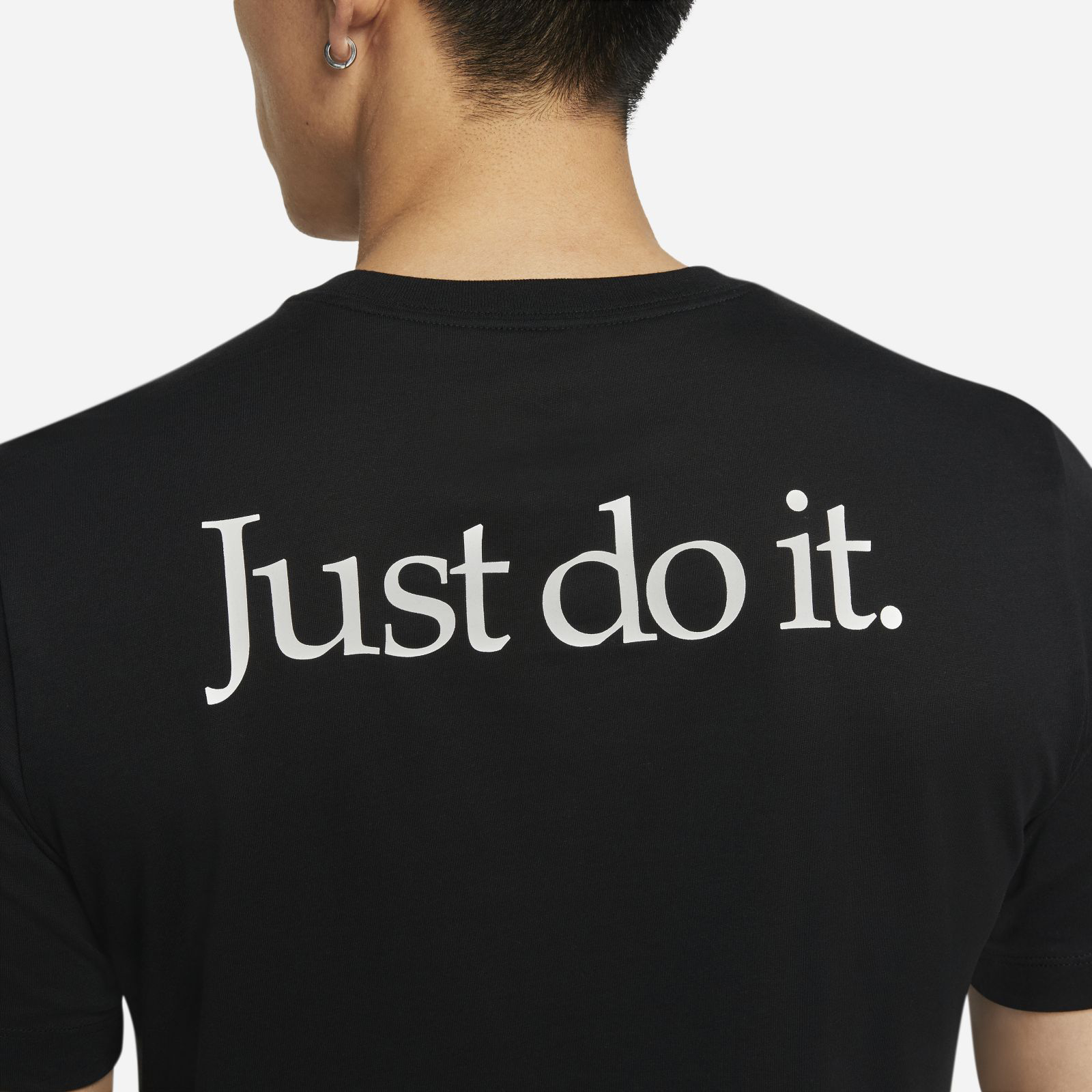 Nike Men's Dri-FIT T-Shirt - Black ไนกี้ เสื้อผู้ชาย ดรายฟิต - สีดำ