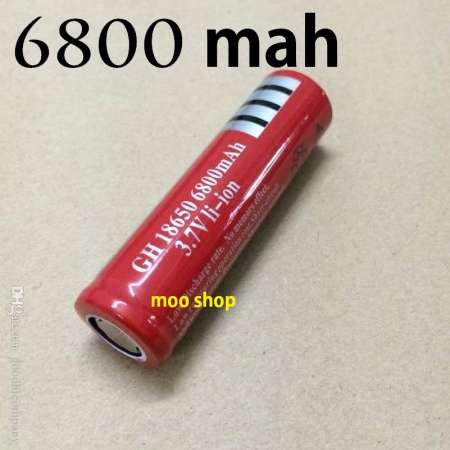 UltraFire ถ่านชาร์จ Li-ion 18650 3.7V 6800mAh (1ก้อน)