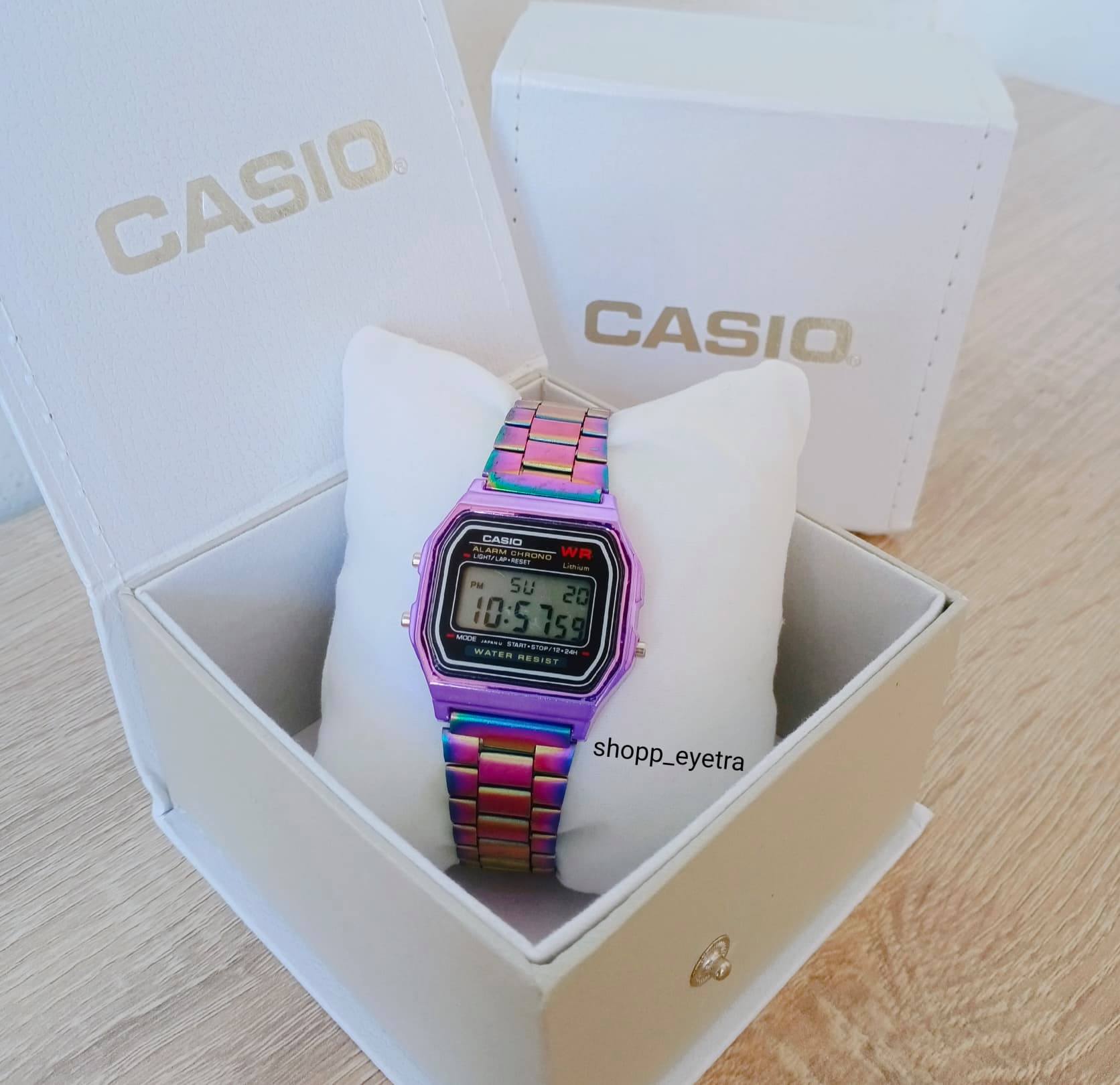 (ลดราคา+ฟรี)นาฬิกาแฟชั่น Casio F91 สินค้าใหม่ กันน้ำได้ พร้อมกล่องคาสิโอกระดาษฟรี!!