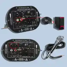 ภาพขนาดย่อของภาพหน้าปกสินค้า(จัดส่งจากกรุงเทพ) ใช้ไฟบ้าน220V แอมป์จิ๋ว DC 12V 24V เครื่องขยายเสียงลำโพงสเตอริโอขยายเสียงดิจิตอล 8-12นิ้ว Board ซับวูฟเฟอร์ รองรับ USB TF Remote Control หลายทางเลือก 400Ｗ เสียงแหลมใส เสียงเบสแน่น จากร้าน Nice_Tools บน Lazada ภาพที่ 3