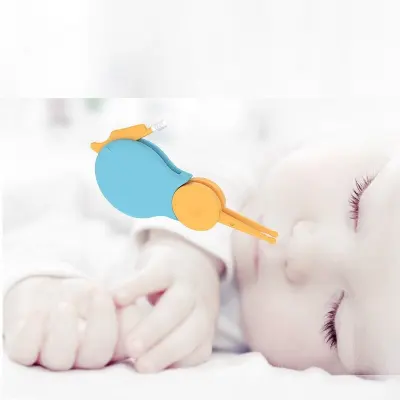 ที่คีบขี้มูกแห้งสำหรับเด็กทารก แบบใหม่! มีก้านช่วยเขี่ย Safety Nose Cleaner Forceps