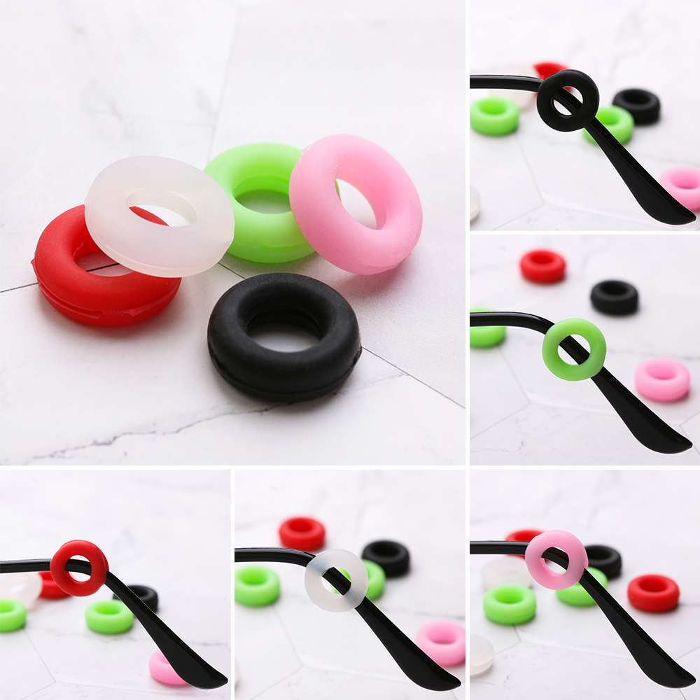 LUAN300603 High-quality Outdoor Anti Slip Hook Grips Eyeglasses Sports Temple Tips Silicone Grips Round Glasses Ear Hooks Eyeglass Holder