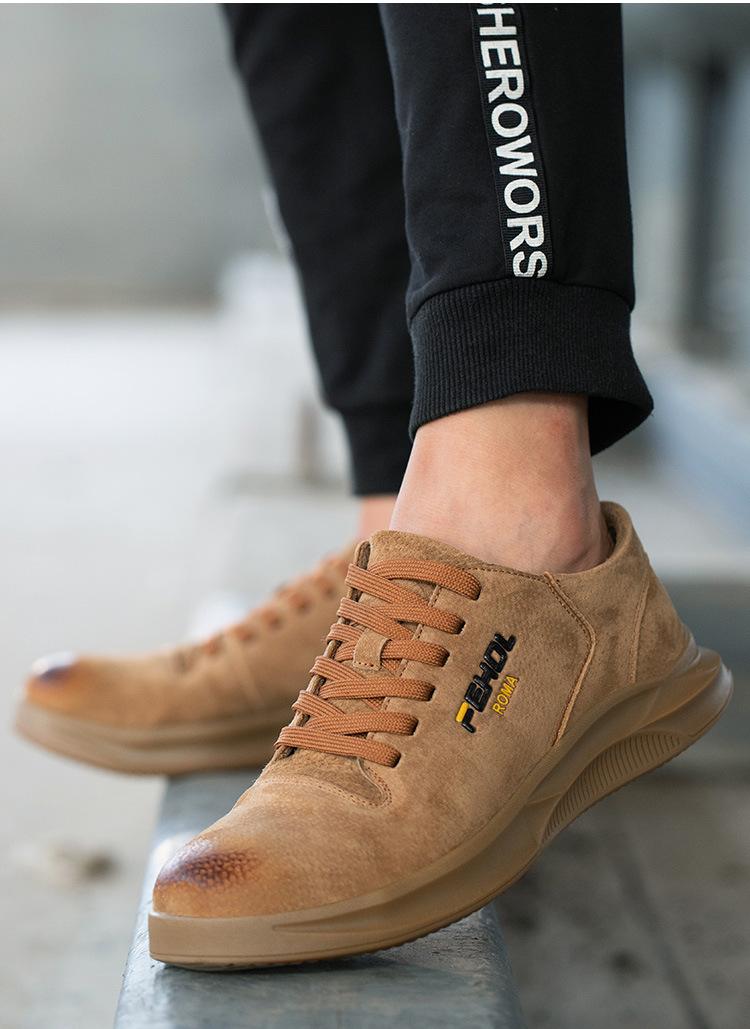 ดูภาพ Safety shoes รองเท้าเซฟตี้หนังแท้ หัวเหล็ก ระบายอากาศดี พื้นยางกันลื่น หัวเหล็ก พื้นเสริมแผ่นเหล็ก มี2สีให้เลือก สีดำ/สีน้ำตาล ดีไซน์สวย ใส่ทำงาน ใส่วิ่ง ใส่เที่ยว ในคู่เดียวกัน เพิ่มเติม Safety shoes รองเท้าเซฟตี้หนังแท้ หัวเหล็ก ระบายอากาศดี พื้นยางกันลื่น หัวเหล็ก พื้นเสริมแผ่นเหล็ก มี2สีให้เลือก สีดำ/สีน้ำตาล ดีไซน์สวย ใส่ทำงาน ใส่วิ่ง ใส่เที่ยว ในคู่เดียวกัน