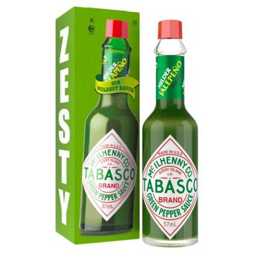 Tabasco Mild Green Pepper Jalepeno Sauce 60Ml