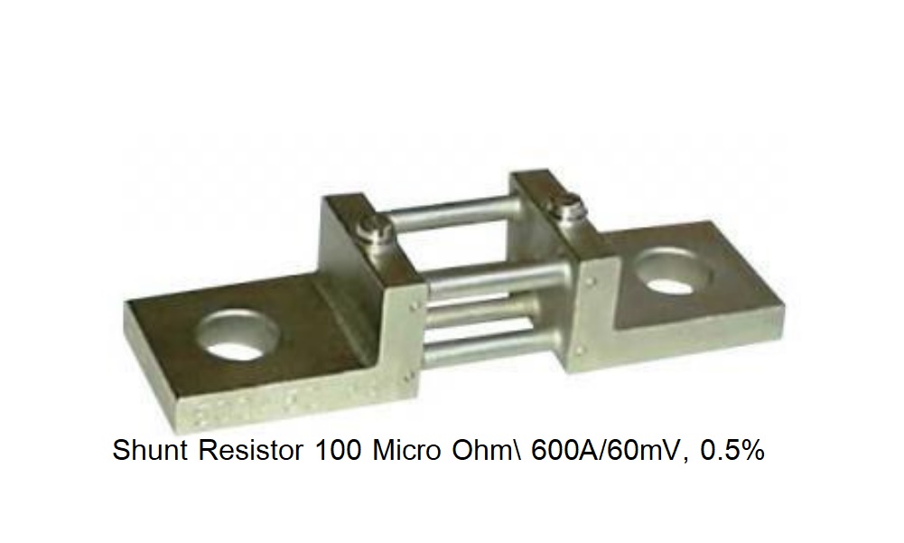 Shunt Resistor คุณภาพสูงจากยุโรป 100 Microohm| 600A/60mV | Accuracy 0.5%