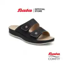 ภาพขนาดย่อของภาพหน้าปกสินค้า* * Bata COMFIT รองเท้าเพื่อสุขภาพ รองเท้าแตะลำลอง รองเท้าสุขภาพ แบบสวม สีดำ รหัส 6616542 จากร้าน Bata บน Lazada