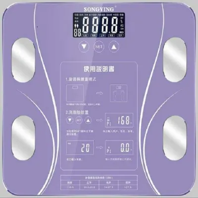 Intelligent fat scale human body scale electronic health scale digital weight scale balance for measure the fat