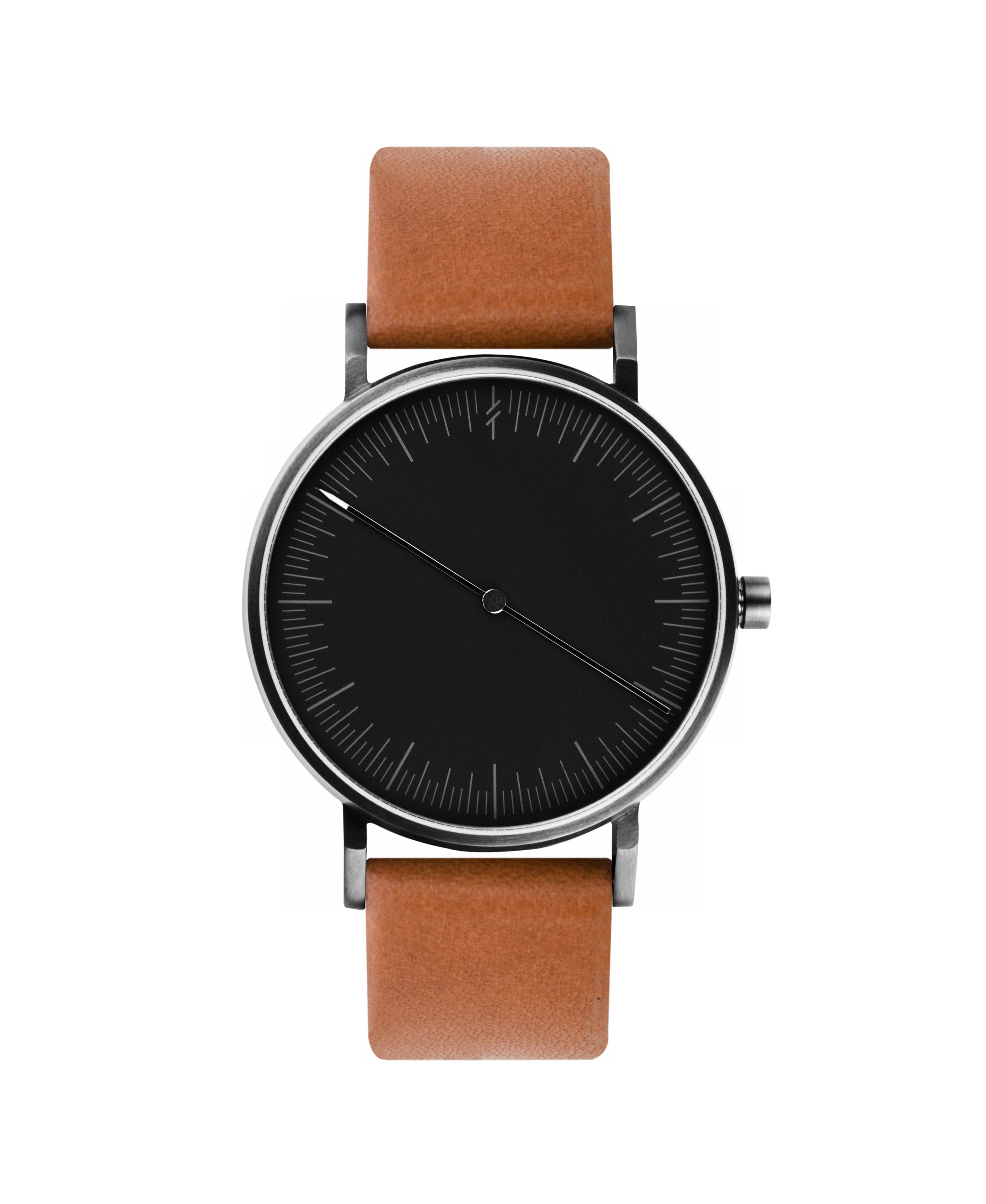 Simpl Watch นาฬิกาข้อมือเข็มเดียว Onyx Tan Lazada.co.th