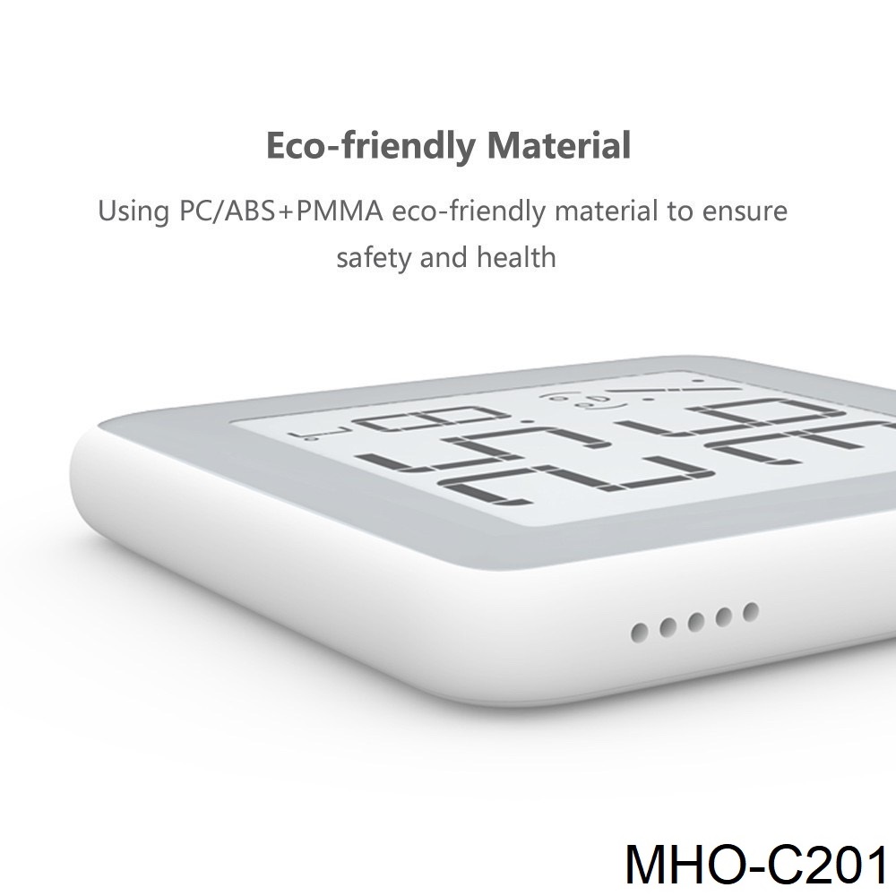 เครื่องวัดอุณหภูมิเเละความชื้น  Xiaomi Miaomiaoce E-Ink Thermometer Hygrometer สี MHO-C201 สี MHO-C201
