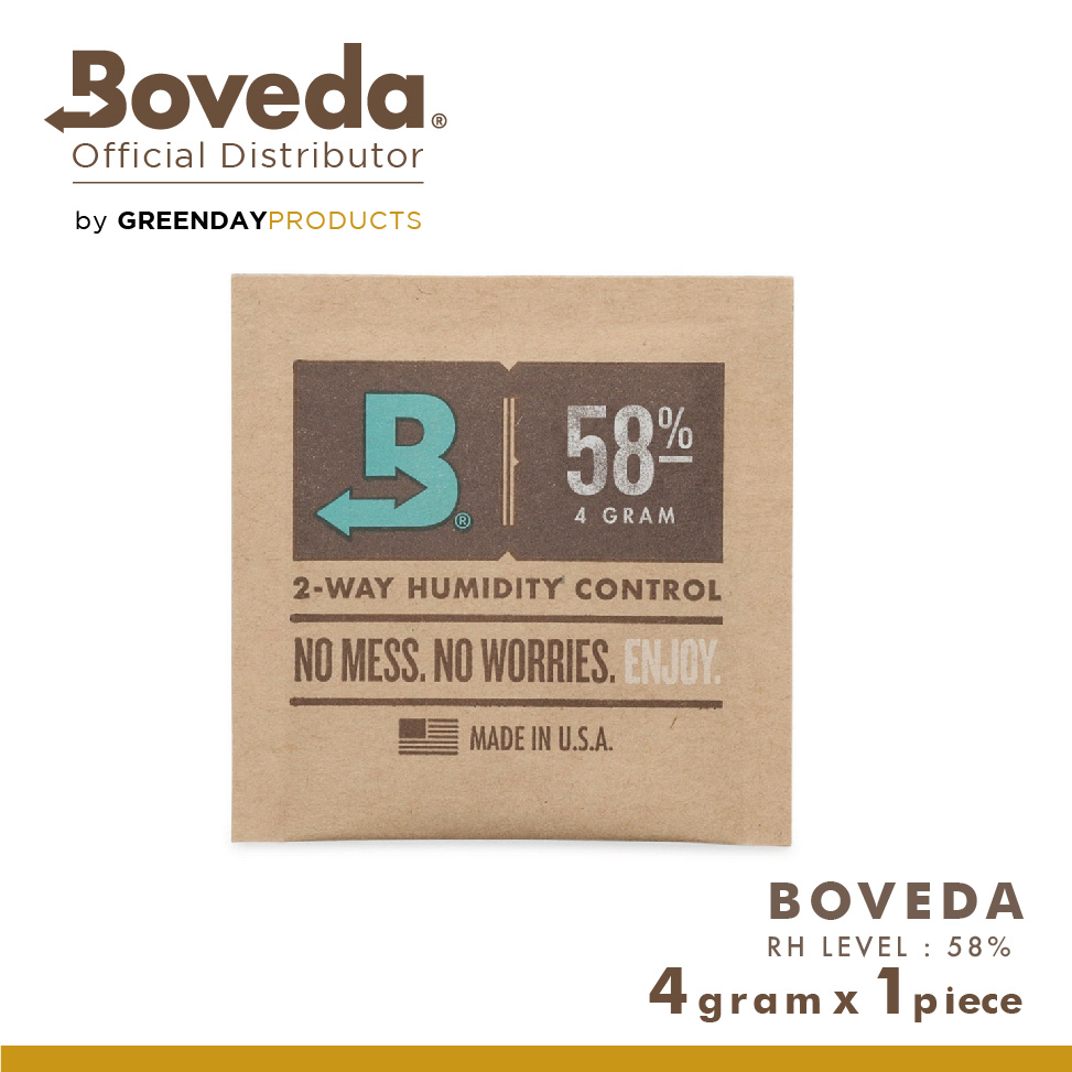Boveda Official 2-Way Humidity Control (4grams 58% rh 1 pc) ซองควบคุมความชื้น Boveda  1 ชิ้น ของแท้ 100% พร้อมส่ง
