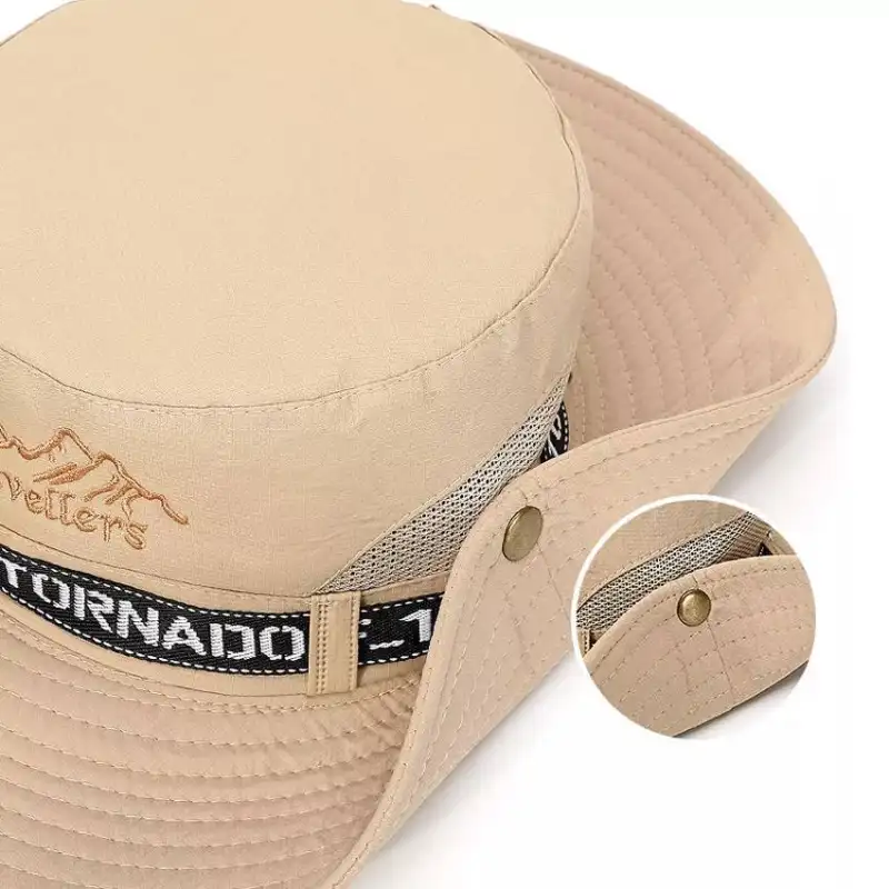 ภาพสินค้าพร้อมส่ง หมวก หมวกบักเก็ต หมวกผู้ใหญ่ รอบหัว:56-60 cm.หมวกผู้ชาย หมวกเดินป่า หมวกกันแดด หมวกปีกรอบ หมวกบักเก็ตเดินป่า หมวกใส่ทำสวนทำไร จากร้าน NongPun Shop 0923 บน Lazada ภาพที่ 7