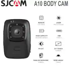 ภาพขนาดย่อของภาพหน้าปกสินค้าSJCAM A10 Portable Body Camera Wearable Infrared Sec Camera IR-Cut Night Vision Laser Positioning Action Camera X-Camera Sport Camera กล้องแอคชั่น กล้องติดหมวก กล้องติดอก กล้องถ่ายภาพ กล้องถ่ายวีดีโอ รับประกัน 1 ปี จากศูนย์ จากร้าน SJCAMOfficialStore บน Lazada