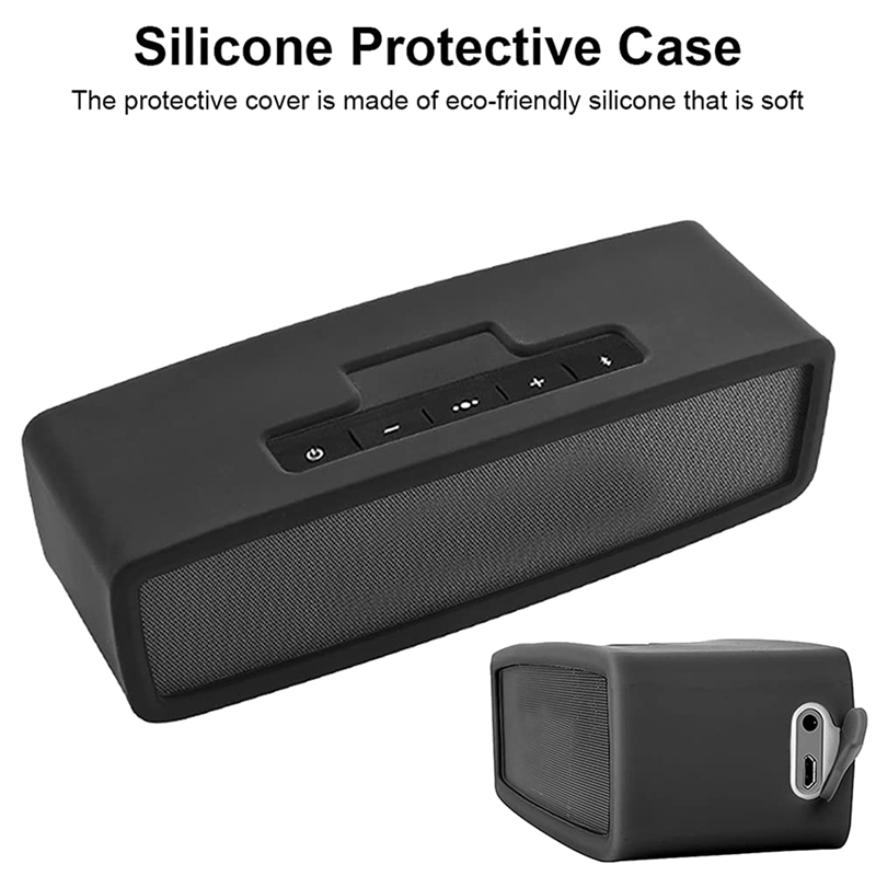 Protective Cover Portable Shockproof Anti-Fall Silicone Case for Bose- Mini 1/2 Bluetooth Audio