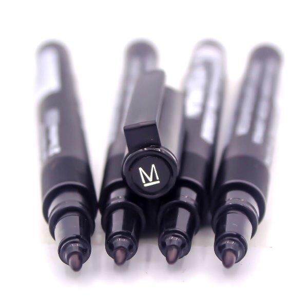 Electro48 ปากกาเขียนแผ่นใส อาร์ทไลน์ ลบไม่ได้ 1.0 มม. ชุด 4 ด้าม (สีดำ) ทนความร้อน หมึกแห้งเร็ว