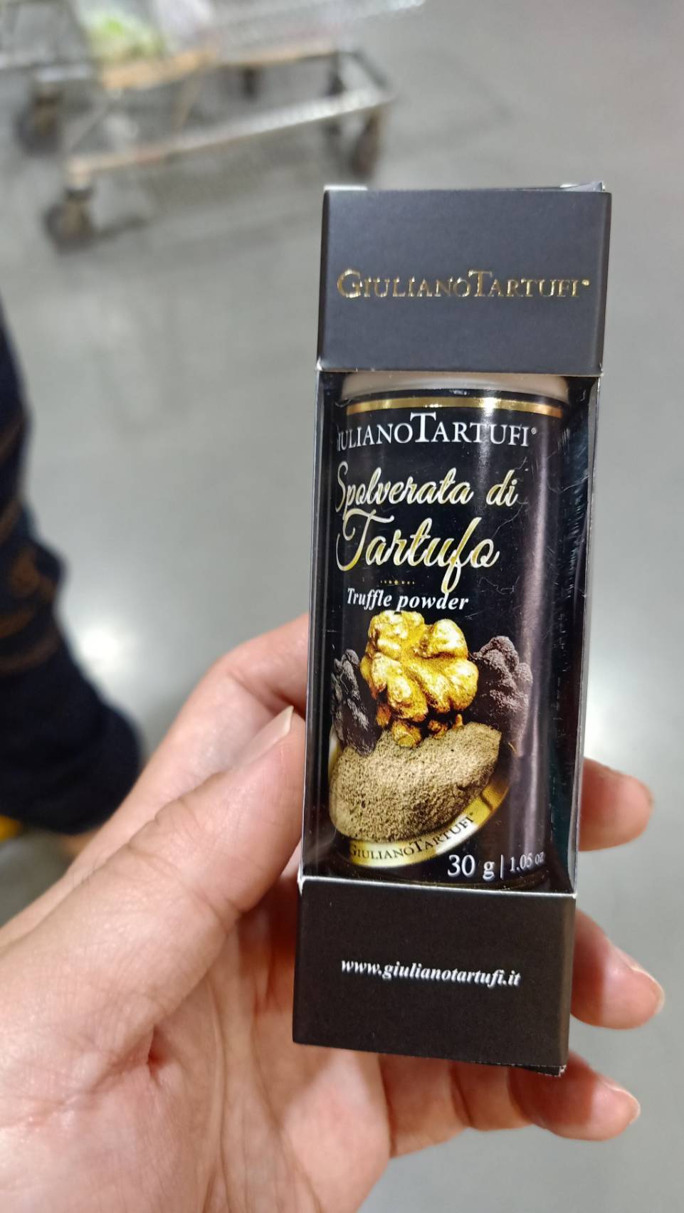 ecook จูเลียโน่ ผง เห็ด ทรัฟเฟิล ดั่งเดิม กล่องดำ giuliano tartufi truffle powder 30g