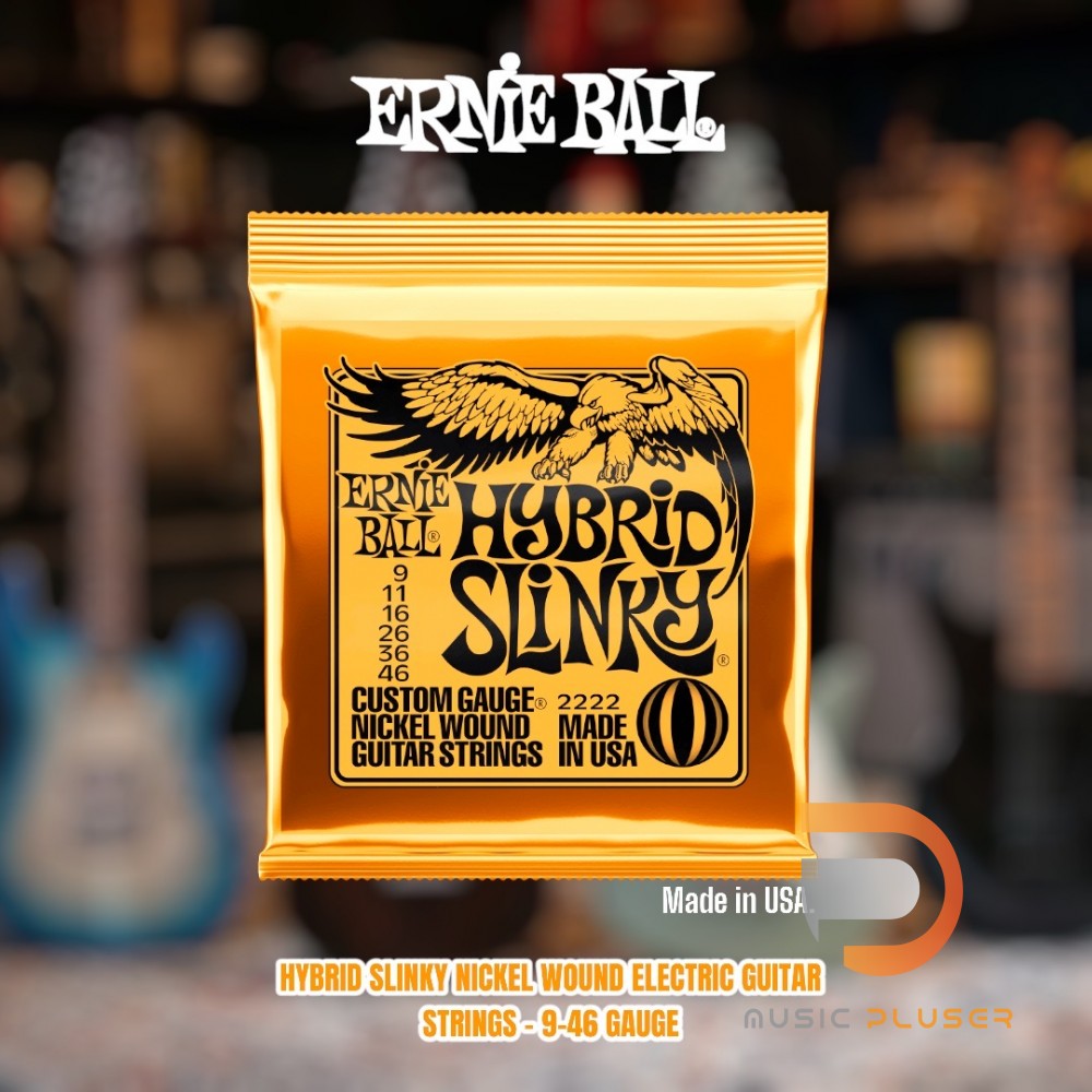 ERNIE BALL HYBRID SLINKY NICKEL WOUND ELECTRIC GUITAR STRINGS 946 สาย