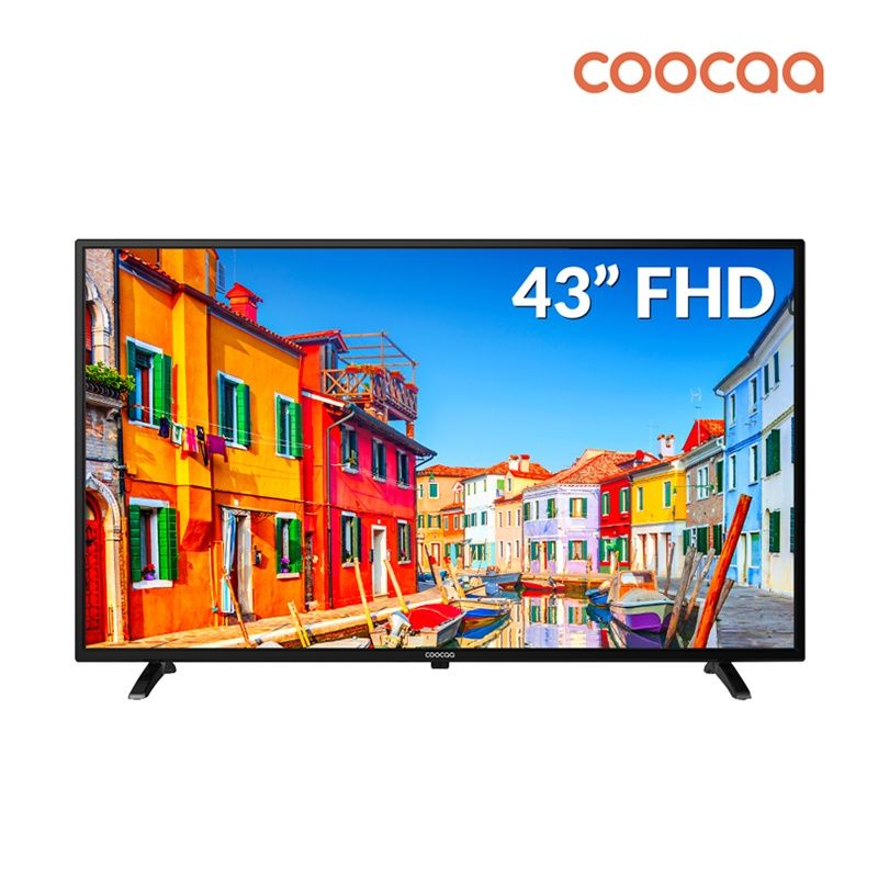 Coocaa สมาร์ท ทีวี ขนาด 43 นิ้ว รุ่น 43S6G 43-inch Ultra FHD Smart TV LED TV 43S6G ระบบ android 9.0 ต่อมือถือได้ ดูyoutube Netflix Playstore ราคาถูก ส่งฟรี