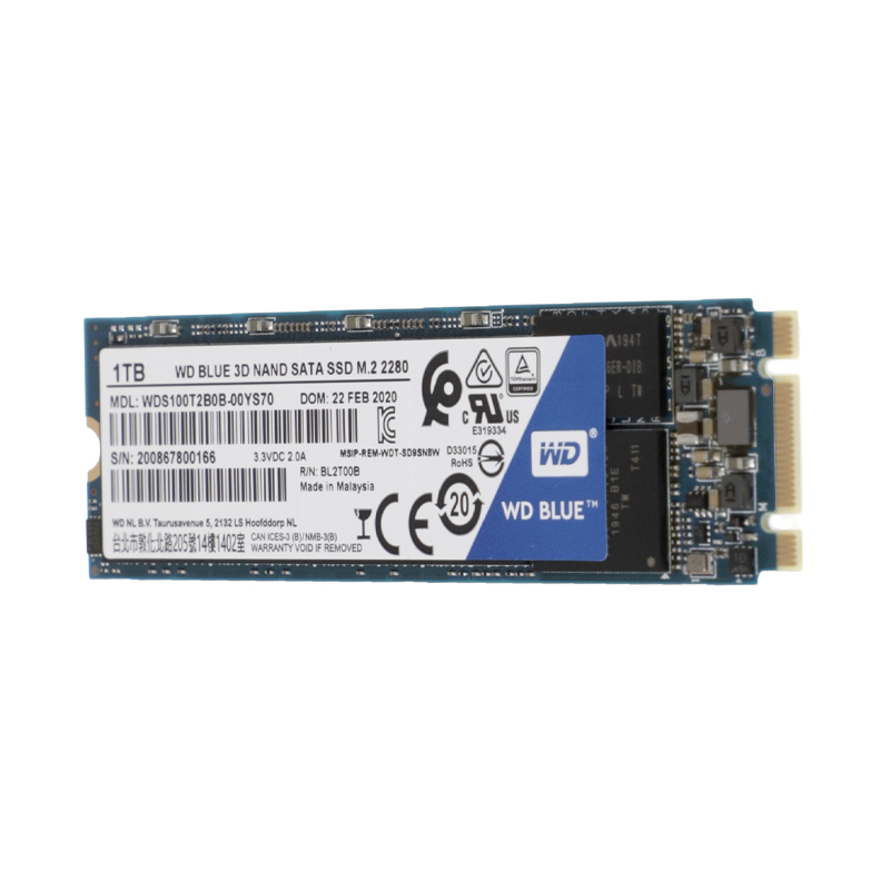 1 TB SSD M.2 WD Blue (WDS100T2B0B) SATA M.2 2280 Advice Online Advice Online