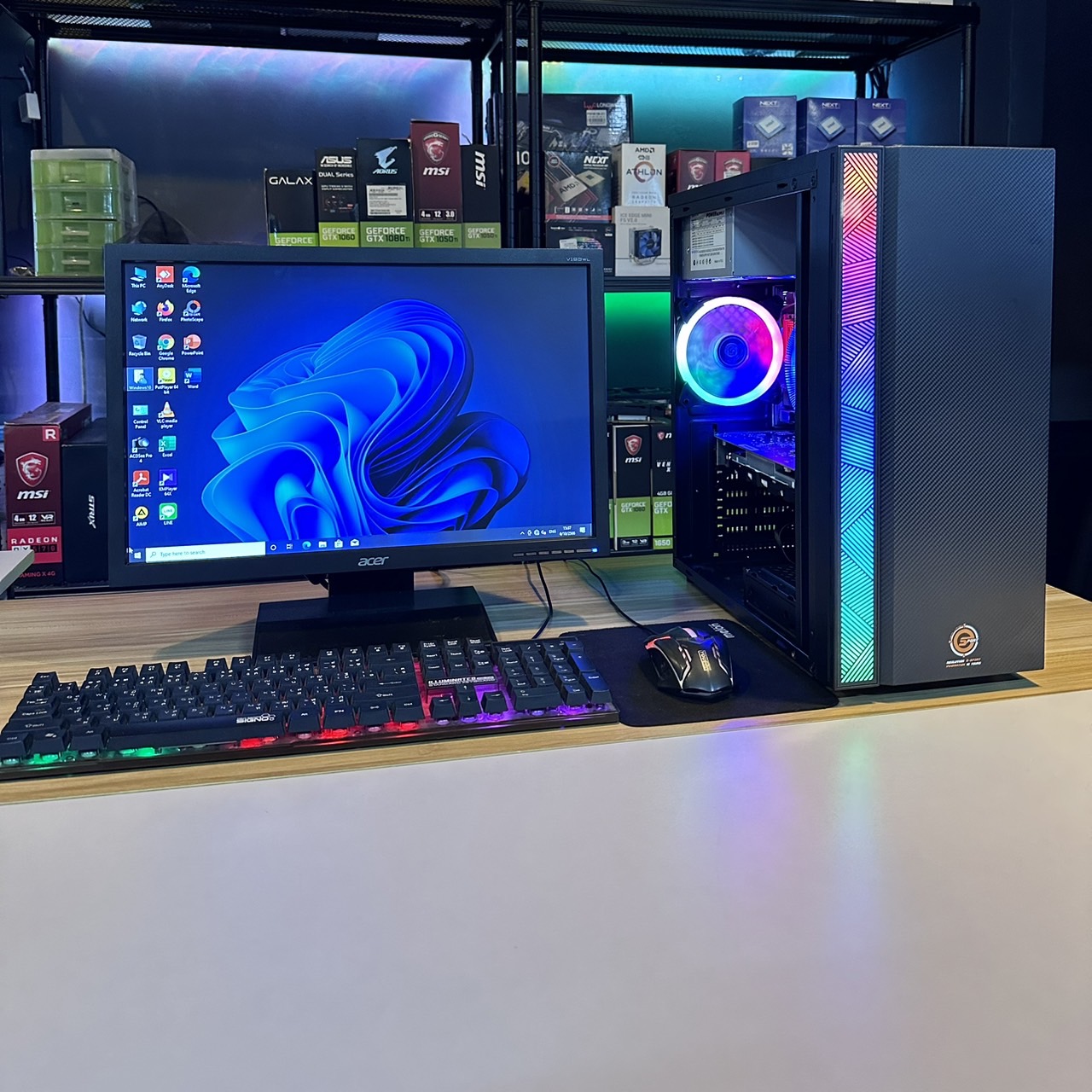 Comza คอมพิวเตอร์ประกอบ สุดคุ้ม Core i5-4xxx Ram8vga gtx ครบชุดพร้อมจอ ...