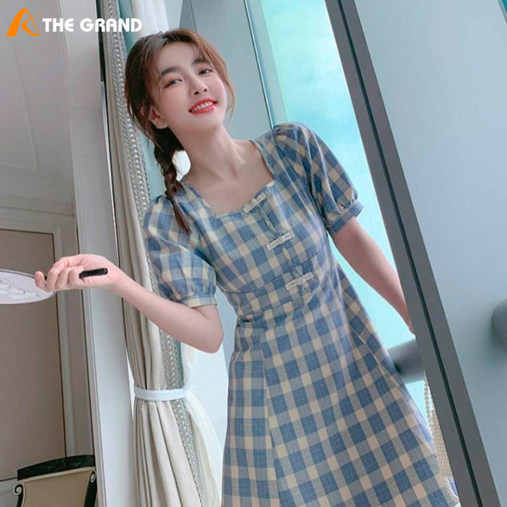 2021 New,เกาหลี ชุดเดรสเอวสูงโปรง ทรงเอ,ทรงสวยแฟชั่นสวยหรูนิ่มใส่สบาย, แมชต์ได้ทุกสไตล์รับประกันคุณภาพS~2XL – No Brand – 2522857458_TH-8963106725 >>> 🇹🇭 Top1Thailand 🛒 >>> lazada.co.th 🇹🇭 🇹🇭 🇹🇭🛒🛍🛒