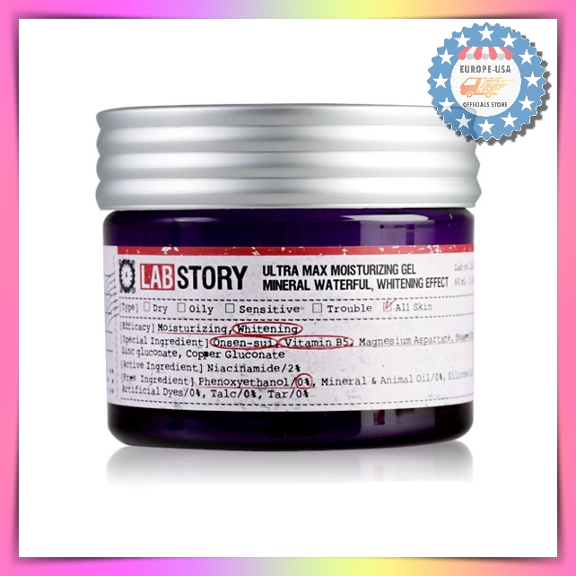 (Premium) Labstory Ultra Max Moisturizing Gel Mineral Waterful