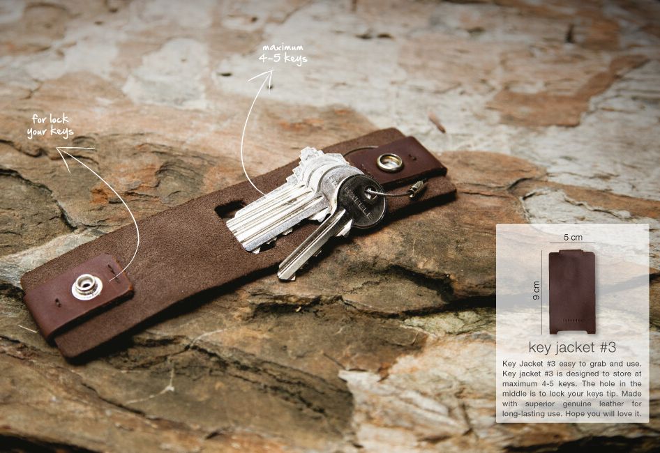 Key Jocket labrador KEY jacket 3 เคสเก็บกุญแจ (LAA120) - labrador official - ThaiPick