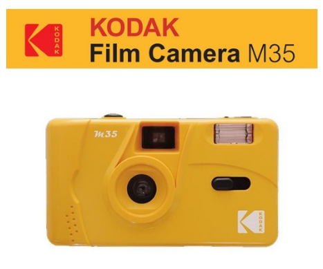 กล้องฟิล์ม Kodak Film M35 ? กล้อง  YELLOW ? HOT ยอด HIT ? พร้อมจัดส่ง ‼