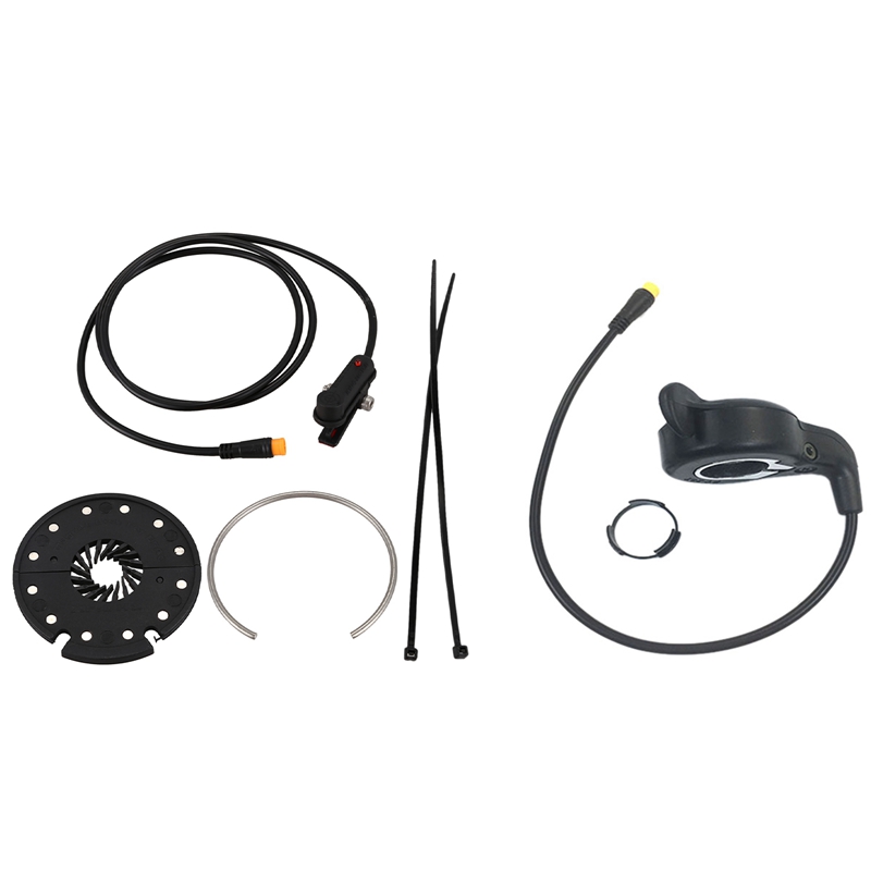 Mac-P12L Power Sensor Double Hall Power Sensor & E-Bike Thumb Throttle Mid Motor Conversion Kits for Bafang Bbs Bbs01B